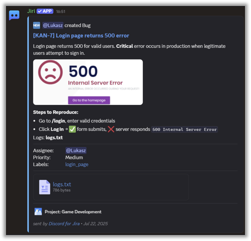 Improved Notification Card