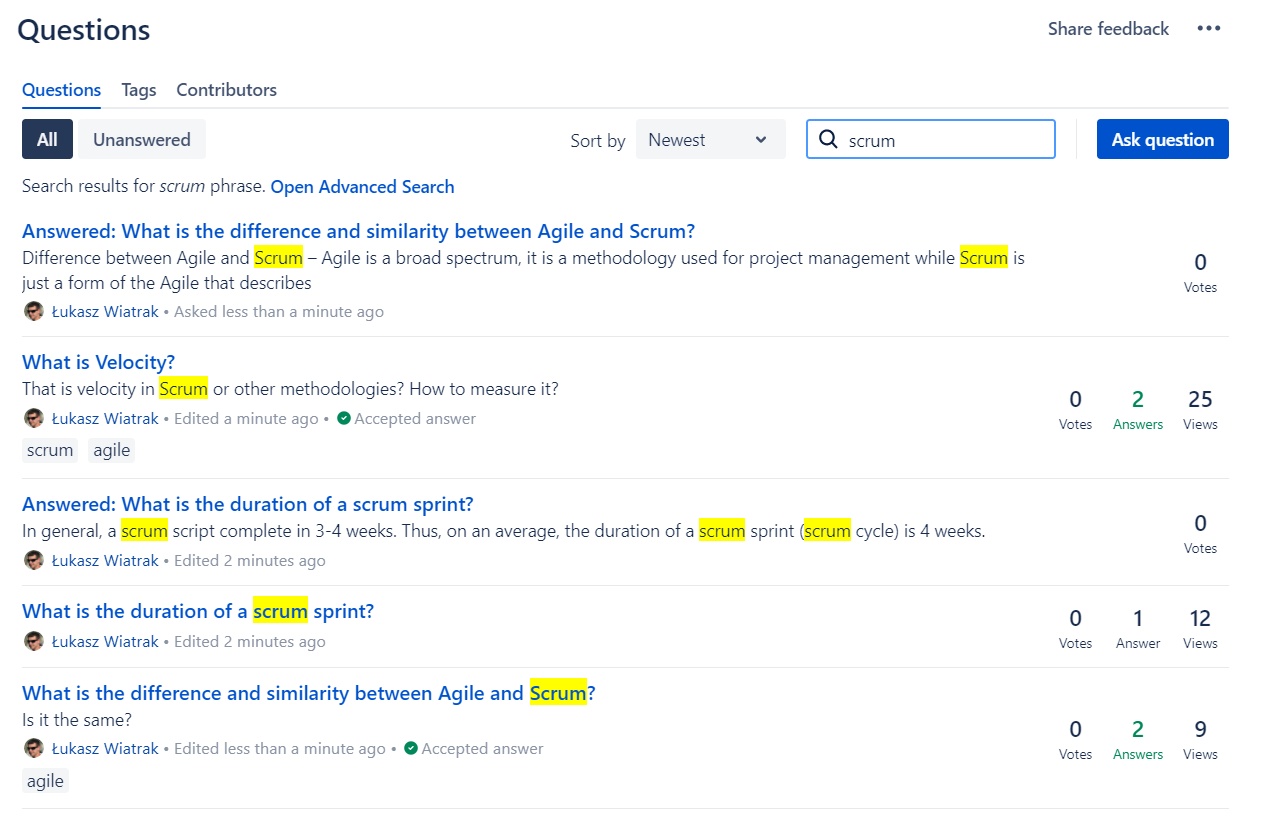 Better search screenshot 1