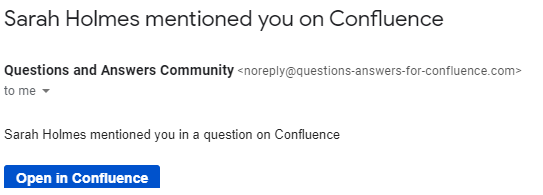Support for e-mail notifications and mentions screenshot 2