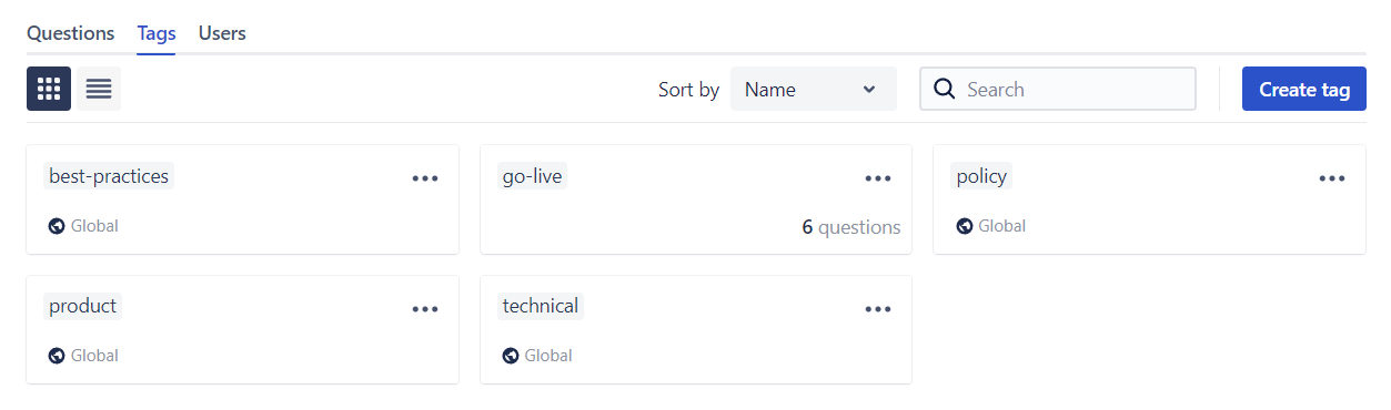 Introducing global tags screenshot 3