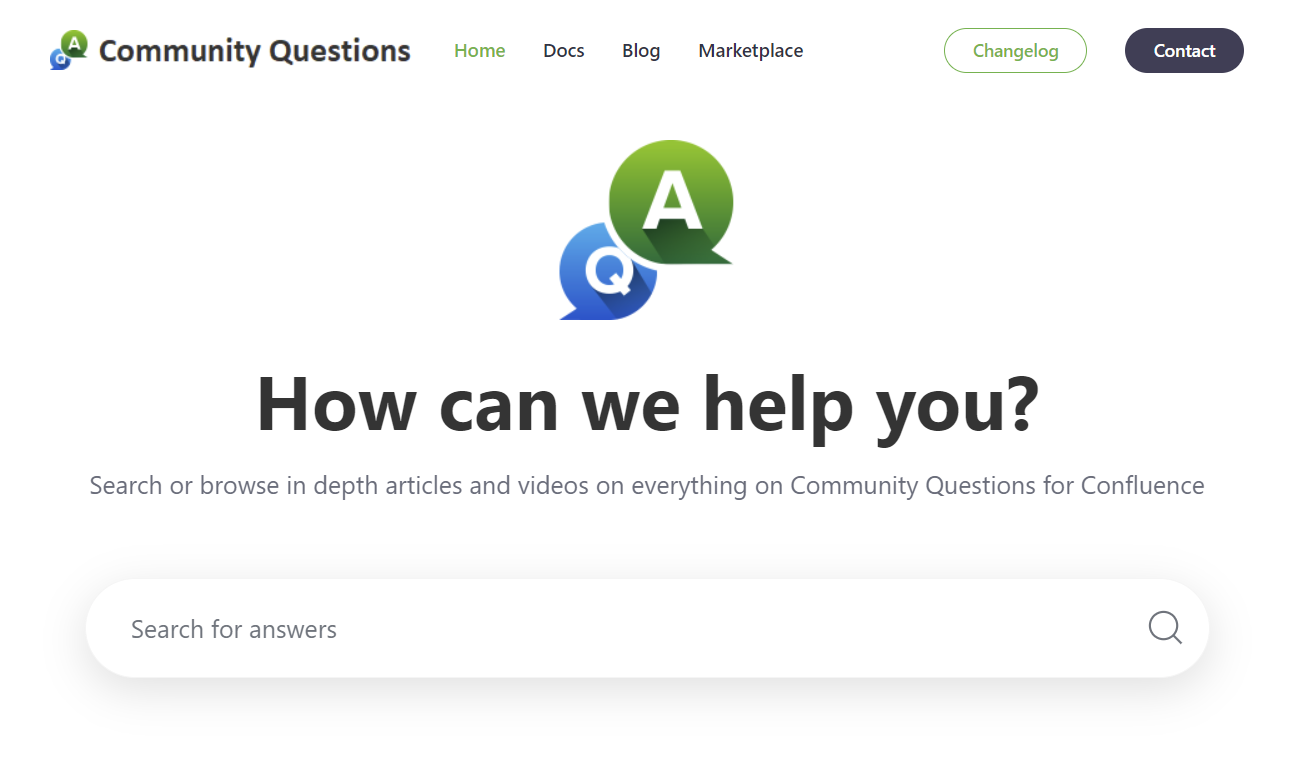 New Help Center website published screenshot 1