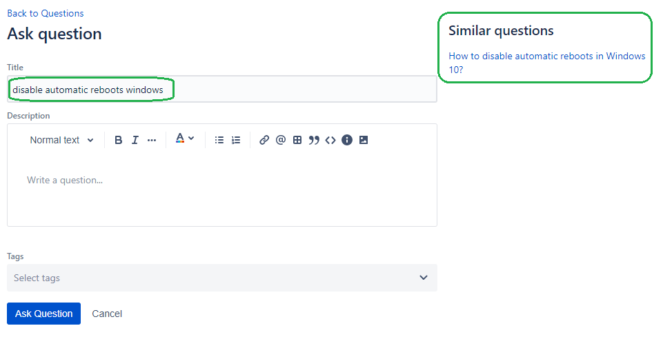 Showing similar questions screenshot 1
