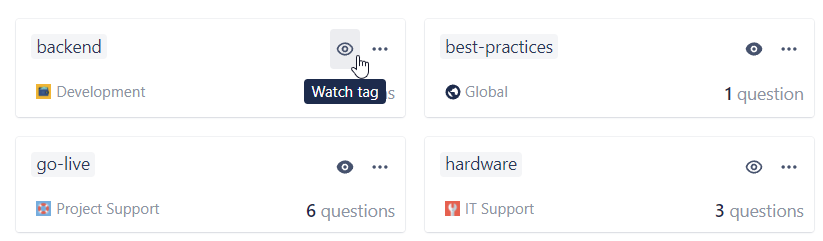 Watching tags screenshot 1